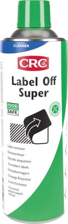 Limpiador de etiquetas LABEL OFF SUPER 250ml CRC