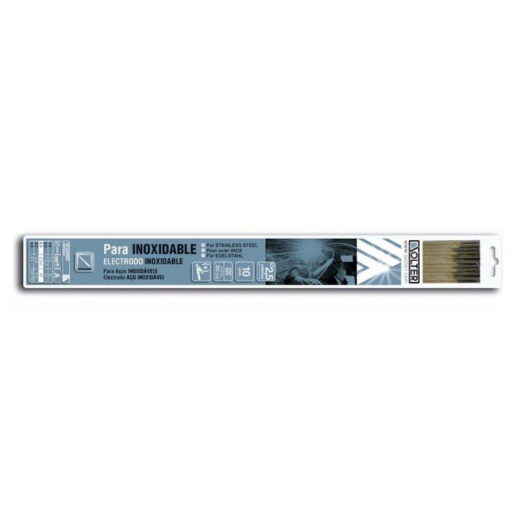 BLISTER ELEC. INOX 2mm 10 uds. (05964) Solter