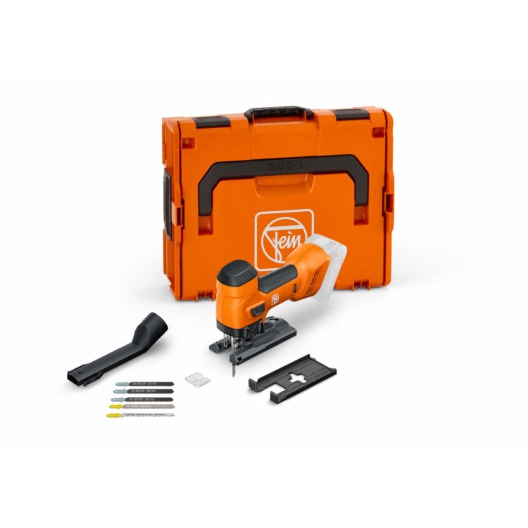 Sierra de calar a batería F-IRON Jig 26 AS Set 2x4 Ah (71360562000) Fein