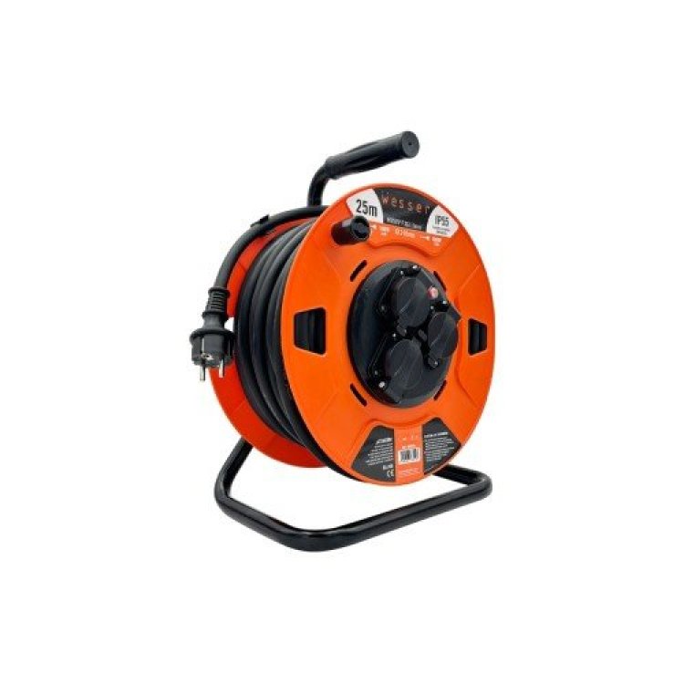 Tambor de cable 50M 3x1.5 5H05W IP55 (1608260) Asein