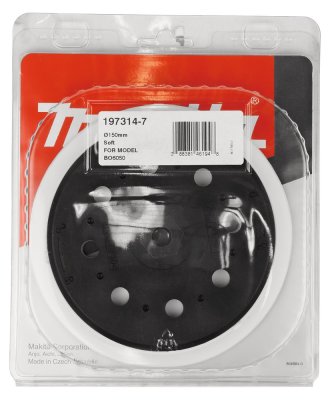 Imagen Plato Velcro 150mm 197314-7 Makita