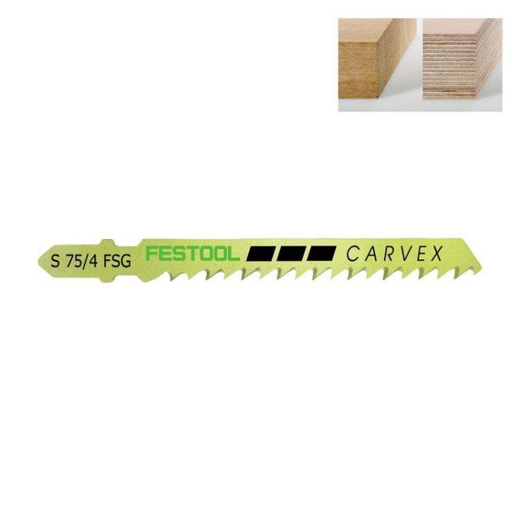 Hoja de calar S 75/4 FS/5UNI 486549 Festool