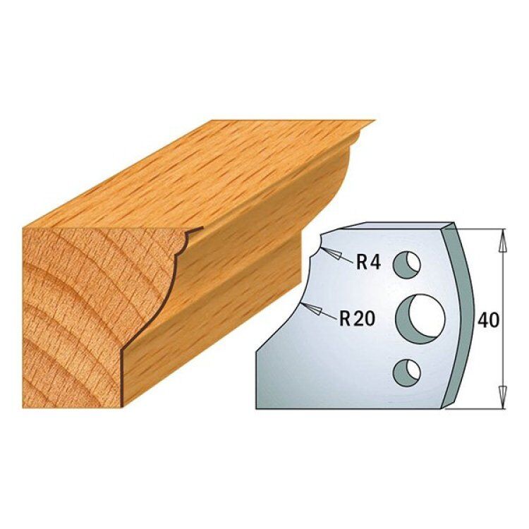 Par cuchillas KSS 40x4mm 690.109 CMT