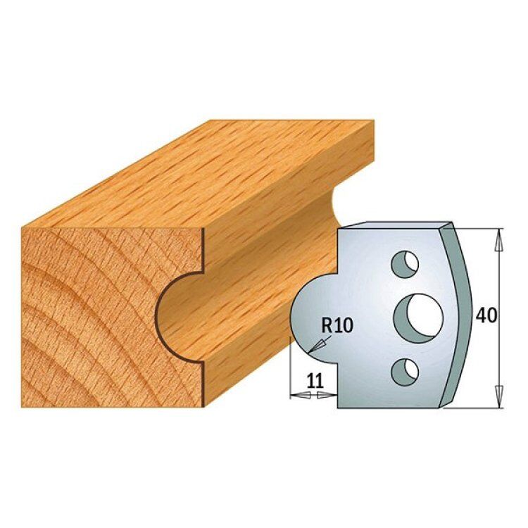 Par cuchillas KSS 40x4mm 690.014 CMT