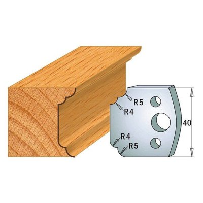 Par contracuchillas 40x4mm(691.042) CMT