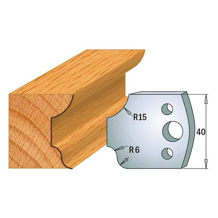 Par contracuchillas 40x4mm(691.044) CMT