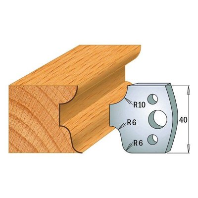 Par contracuchillas 40x4mm(691.045) CMT