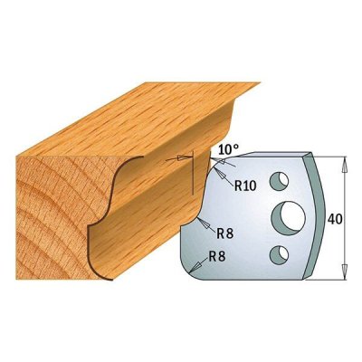 Par cuchillas KSS 40x4mm 690.059 CMT