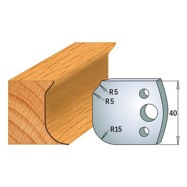 Par cuchillas KSS 40x4mm 690.060 CMT