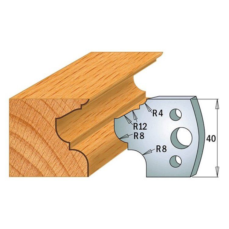 Par contracuchillas 40x4mm(691.089) CMT