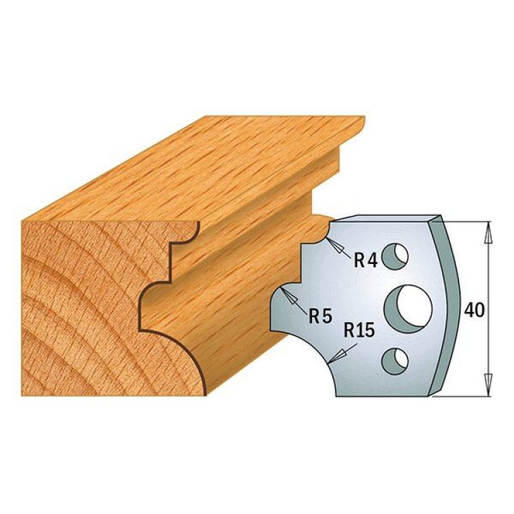 Par contracuchillas 40x4mm(691.129) CMT