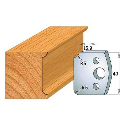 Par contracuchillas 40x4mm(691.172) CMT