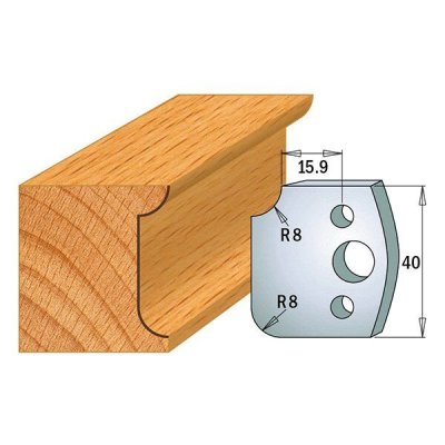 Imagen Par cuchillas KSS 40x4mm CMT 690.174