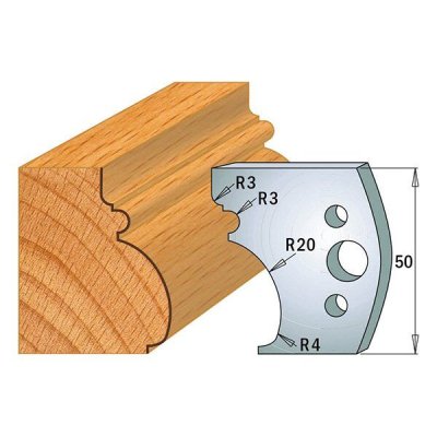 Imagen Par contracuchillas 50x4mm CMT 691.501