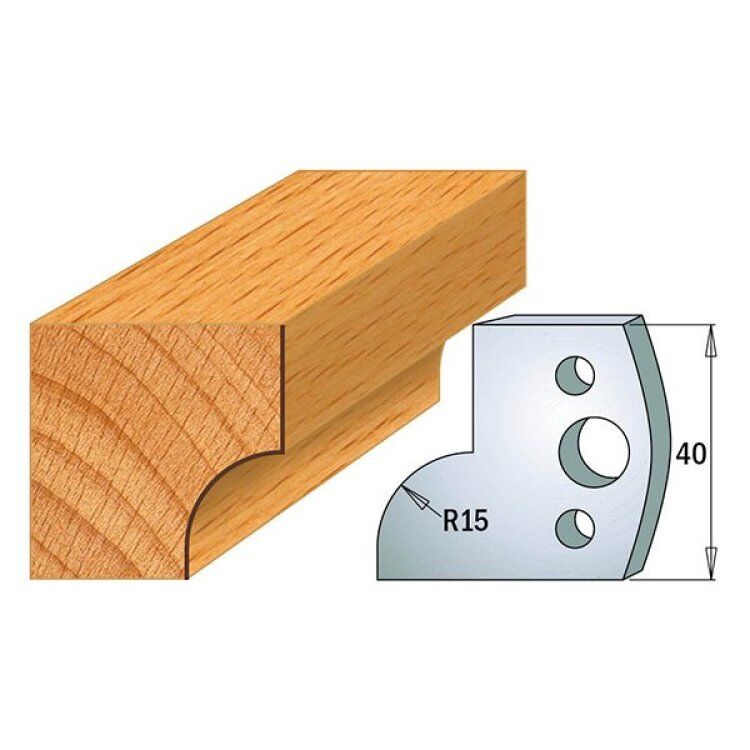 Par contracuchillas 40x4mm(691.057) CMT