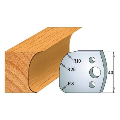 Par contracuchillas 40x4mm(691.062) CMT