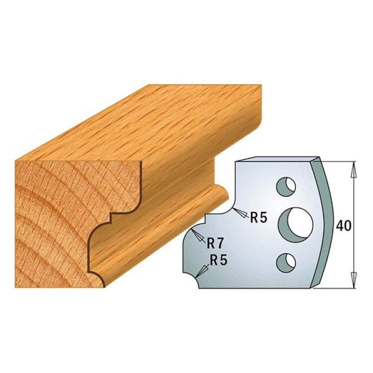 Par cuchillas KSS 40x4mm 690.082 CMT