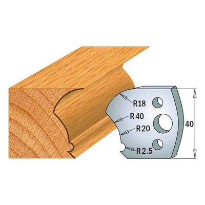 Par cuchillas KSS 40x4mm 690.123 CMT