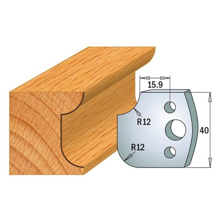 Par cuchillas KSS 40x4mm(690.176) CMT