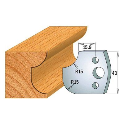 Par cuchillas KSS 40x4mm(690.177) CMT