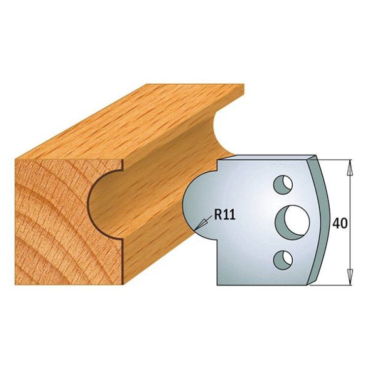 Par contracuchillas 40x4mm(691.093) CMT