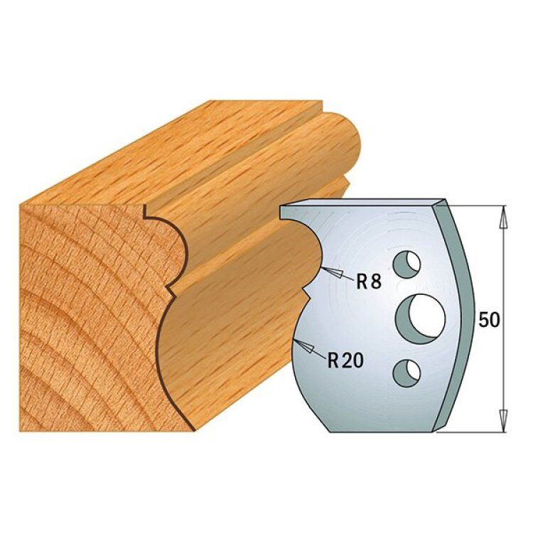 Par contracuchillas 50x4mm(691.502) CMT