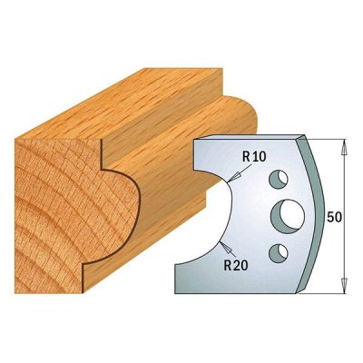 Imagen Par cuchillas KSS 50x4mm CMT 690.504