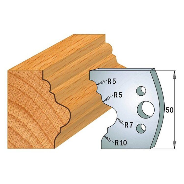 Par cuchillas KSS 50x4mm(690.508) CMT