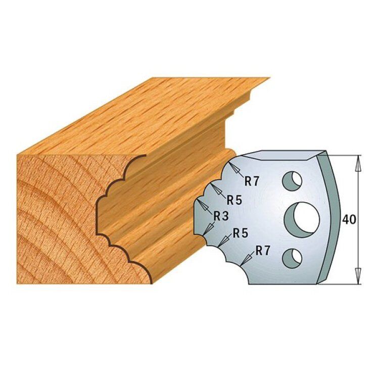 Par contracuchillas 40x4mm(691.021) CMT