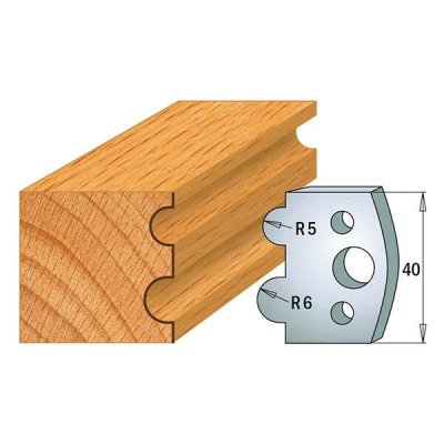 Imagen Par cuchillas KSS 40x4mm CMT 690.030