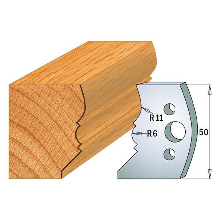 Par cuchillas KSS 50x4mm(690.503) CMT