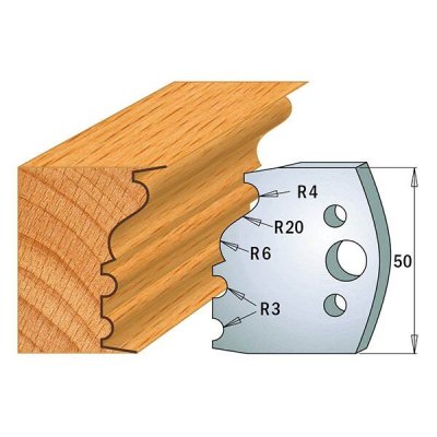 Par contracuchillas 50x4mm(691.513) CMT