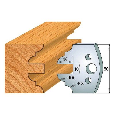 Par contracuchillas 50x4mm(691.523) CMT