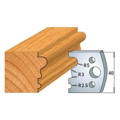 Imagen Par cuchillas KSS 40x4mm CMT 690.033