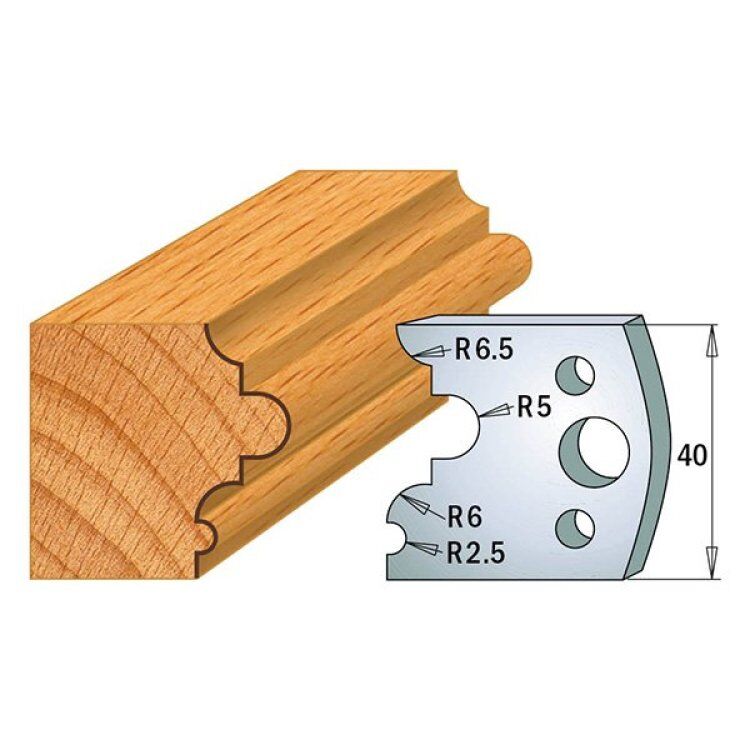 Par cuchillas KSS 40x4mm CMT 690.036