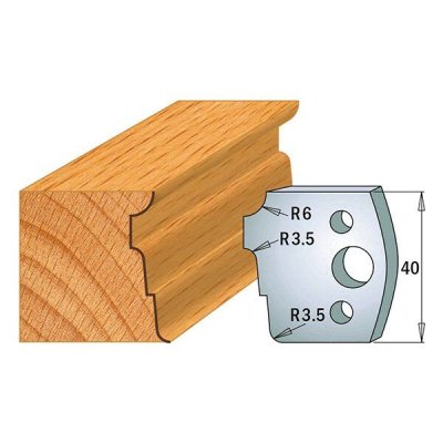 Par contracuchillas 40x4mm(691.039) CMT