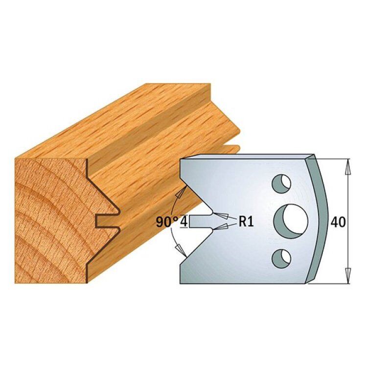 Par cuchillas KSS 40x4mm 690.071 CMT