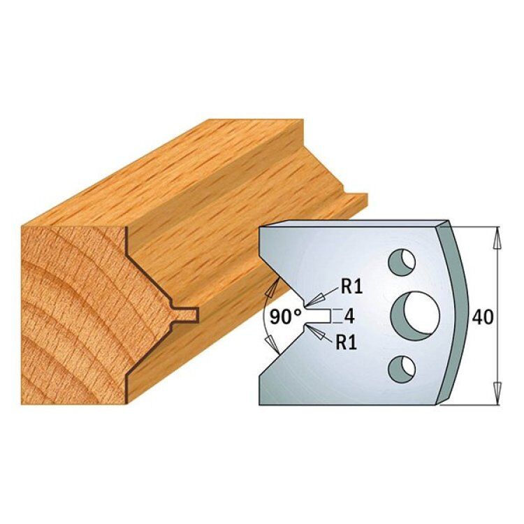 Par cuchillas KSS 40x4mm 690.072 CMT