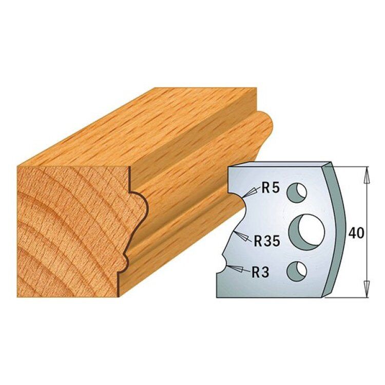 Par cuchillas KSS 40x4mm 690.081 CMT