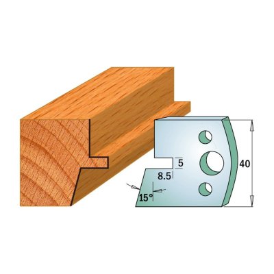 Par cuchillas KSS 40x4mm 690.085 CMT