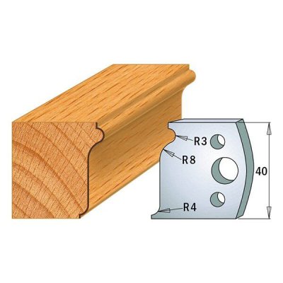 Par contracuchillas 40x4mm(691.110) CMT