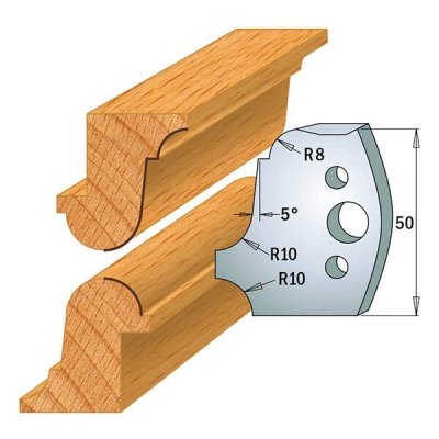 Par cuchillas KSS 50x4mm(690.557) CMT