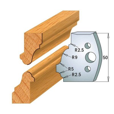 Par contracuchillas 50x4mm(691.558) CMT