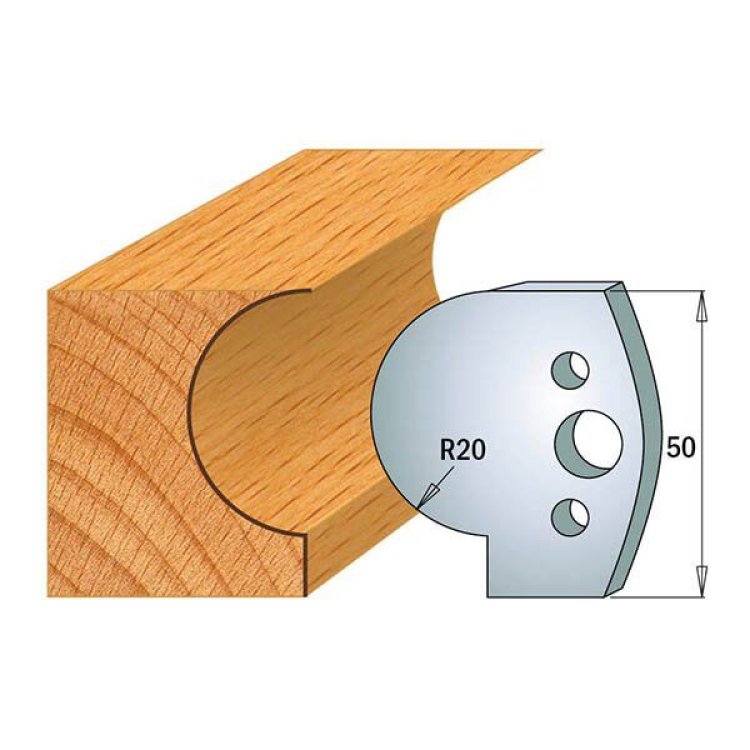 Par cuchillas KSS 50x4mm(690.562) CMT