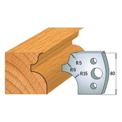 Par contracuchillas 40x4mm(691.011) CMT