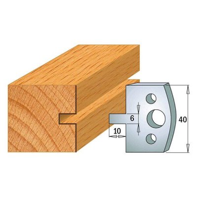 Par cuchillas KSS 40x4mm CMT 690.016 