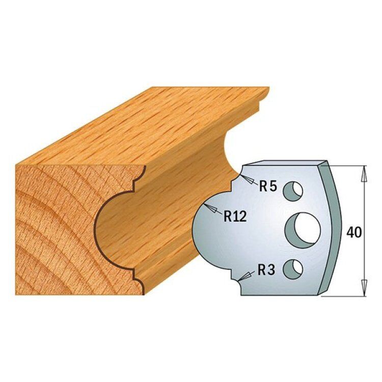 Par cuchillas KSS 40x4mm CMT 690.018