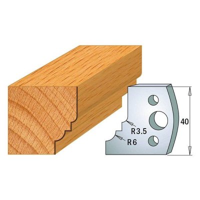 Par contracuchillas 40x4mm(691.019) CMT