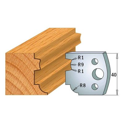 Imagen Par cuchillas KSS 40x4mm CMT 690.026