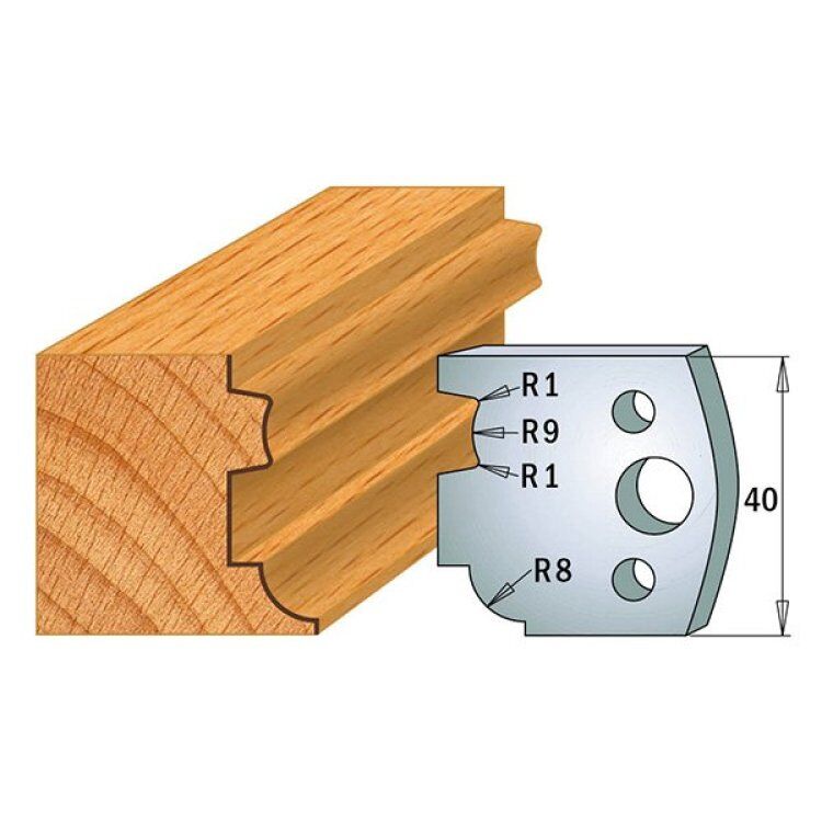 Par contracuchillas 40x4mm(691.026) CMT